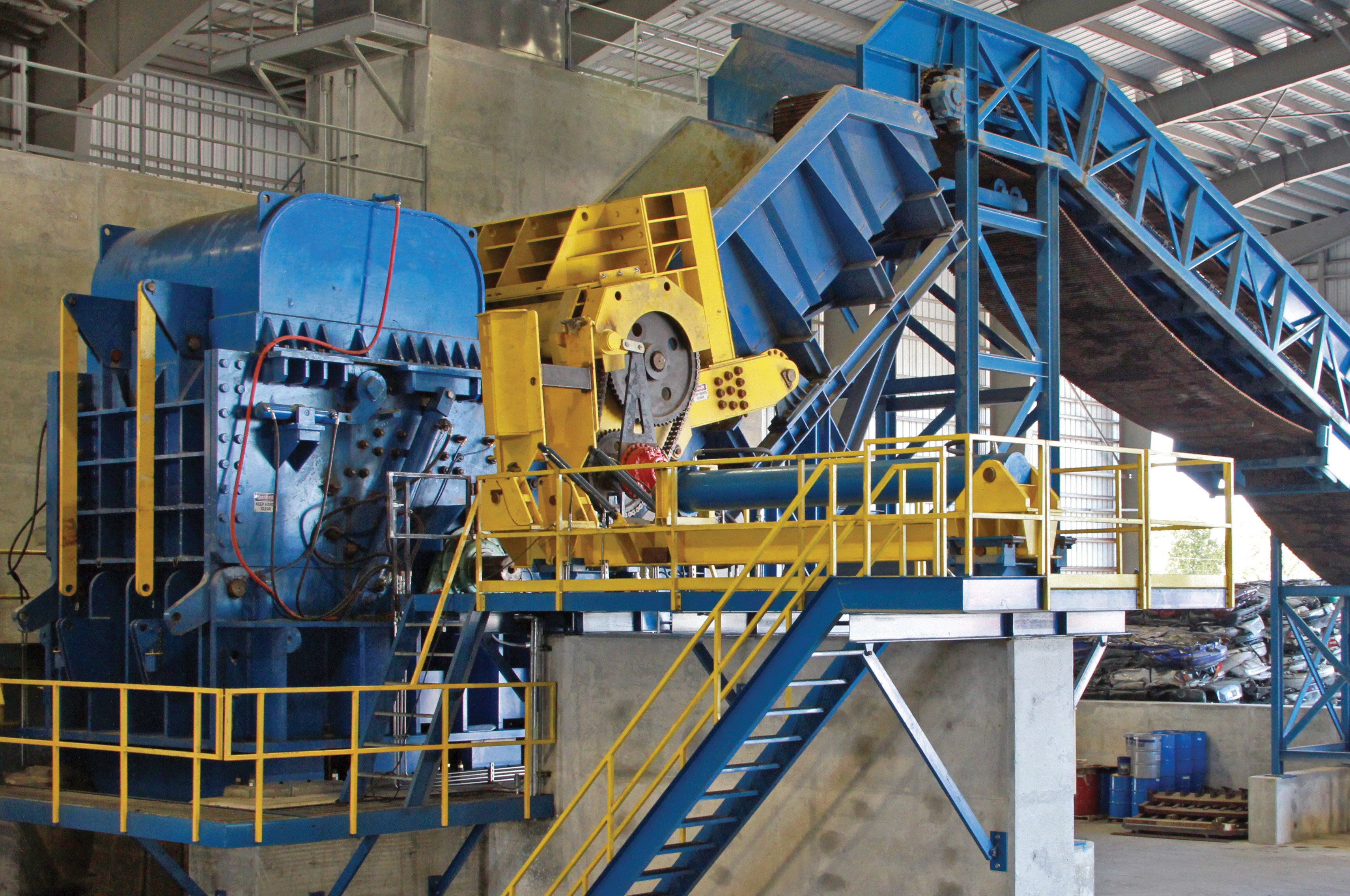 Shredder Rotors for the Scrap Recycling Industry